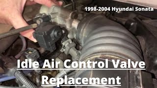 How to Replace an Air Control Valve Hyundai Sonata