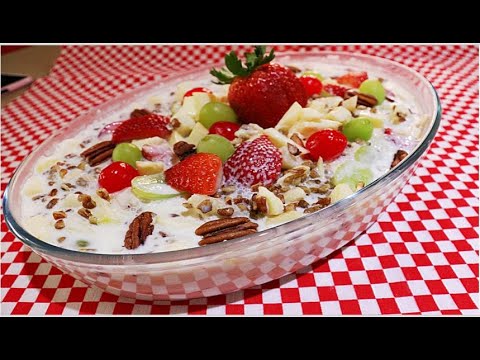 COMO HACER ENSALADA DE FRUTAS NAVIDEÑA 2021