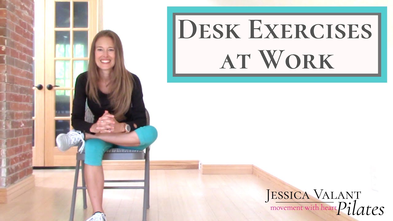 10 Minute Desk Stretches For Energy, Posture and Flexibility!