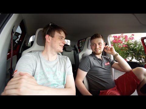 Vlog#5 Marcus und Basti unterwegs in und um Mailand  - Volkswagen Up! Testen -