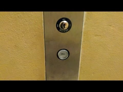 Vintage Montgomery (mod Paramount) Hydraulic Freight Elevator - Vallco Shopping Mall, Cupertino CA