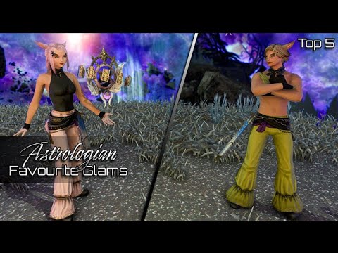 My Top 5 Favourite ASTROLOGIAN Glams | FFXIV Glamour