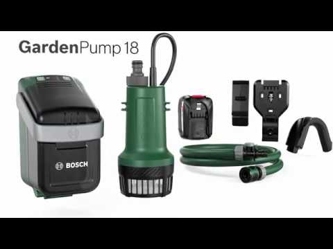 Bosch GardenPump 18 - Set-Up