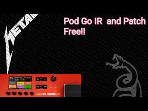 METALLICA !!   IR And Patches                                                    For Free !  Tone!!