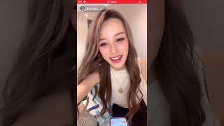 スタイルいいギャル　tiktokライブ　かわいい