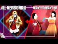 JUST DANCE COMPARISON - WANT TO WANT ME | CLASSIC X COUPLE VERSION