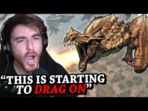 Skyrim, but if I say "dragon" then 10 dragons spawn