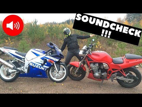FlyBy Exhaust Sound Battle - GSX-R 600 vs BANDIT 600