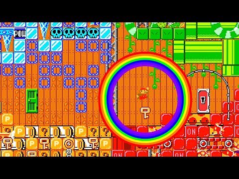 Super Mario Maker 2 🔧 Larry's Colorful Castle 🔧 IRRLP