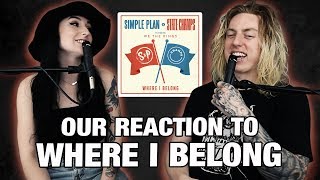 Wyatt and Lindsay React: Where I Belong by Simple Plan &amp; State Champs ft. We The Kings