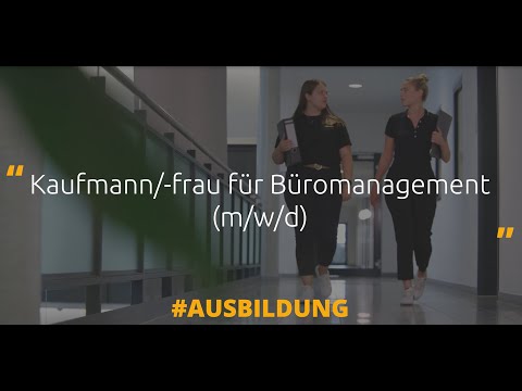 Kauffrau/-mann für Büromanagement: Ausbildung bei stela kurz erklärt