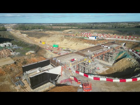 2024-10-29 A421 London Road Overbridge | Featherbed Lane Overbridge