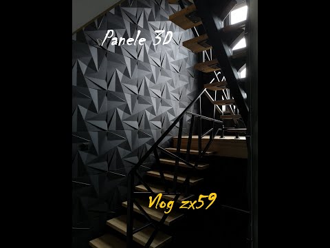 Panele gipsowe 3D - płyty ścienne, dekoracyjne jak docinam prace wykończeniowe Vlog zx59