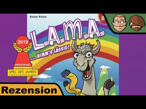 L.A.M.A. (nominiert zum Spiel des Jahres 2019) - Brettspiel - Review