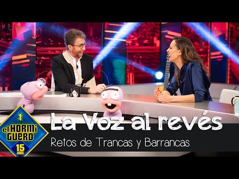 Eva González se convierte en 'coach' en 'La Voz al revés' - El Hormiguero