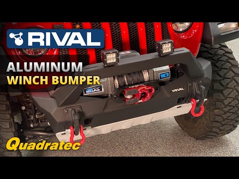 Rival 4x4 Aluminum Front Winch Bumper Review for Jeep Wrangler & Jeep Gladiator