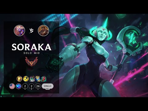 Soraka Mid vs Viktor - NA Grandmaster Patch 12.20