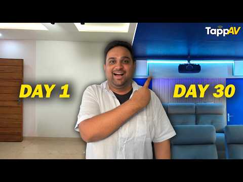 Best 7.2.4 Dolby Atmos Home Theater Tour India | Epson LS12000, Bowers & Wilkins, Starlight Ceiling!