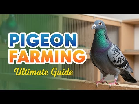 Ultimate Guide to Pigeon Farming: Breeds, Feeding, Housing, Disease Prevention & More!