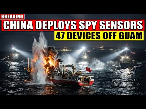 USA BLOCKS a Chinese “research” ship near Guam — 47 seabed spy sensors recovered