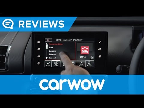 Citroen C4 Cactus 2017 SUV infotainment and interior review | Mat Watson Reviews