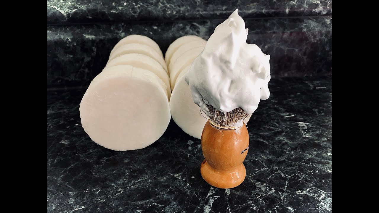 DIY Shaving Soap, recipe in description!
