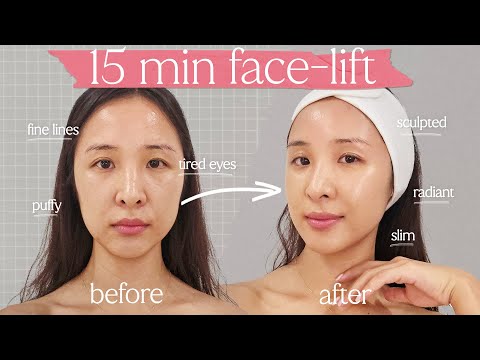 My Face SCULPTING & LIFTING massage routine *better than gua sha*