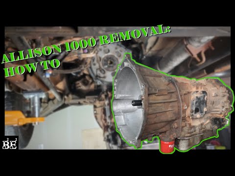 How to remove an Allison 1000 transmission | Tips, tricks, & more