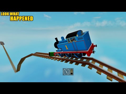 Thomas Trains Flip and Crash! Shocking Moments and Surprises on the Railway Coaster 5