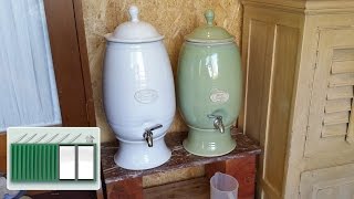 Shipping Container House – Clean safe drinking water off grid, plus a new bench