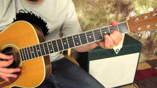 Jack Johnson - If I Had Eyes - How to Play On Acoustic Guitar - Easy Song Lesson