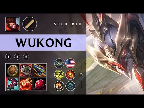 Wukong Mid vs Sylas - NA Challenger Patch 25.22