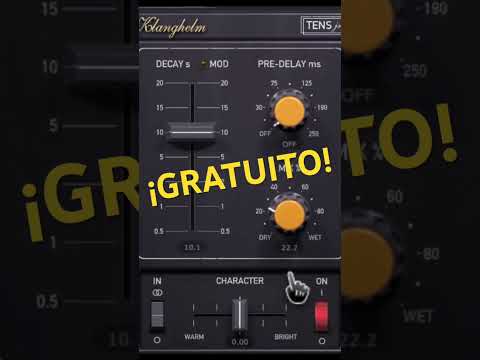 Una reverb tipo spring y totalmente gratuita de #klanghelm su Tens Jr.
