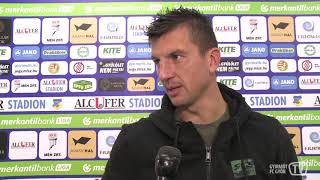 Lipták Zoltán : Más lesz a kupában játszani