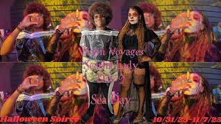 HALLOWEEN PARTY ON THE VIRGIN VOYAGES SCARLET LADY FOR OUR 1ST SEA DAY & THE BEST TIME WAS HAD!!!