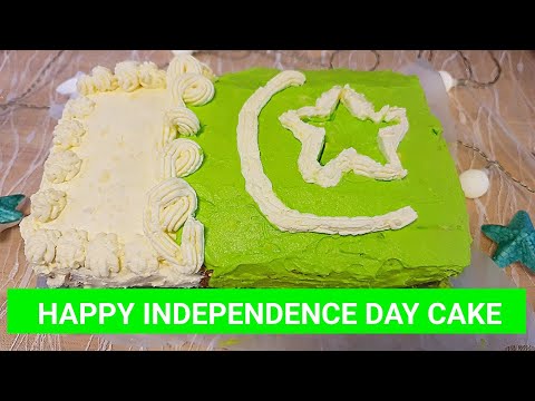Happy Independence Day Cake | 14 August Pakistan Celebration 2020 | Cake  By Nisa Cuisine & VLOGS