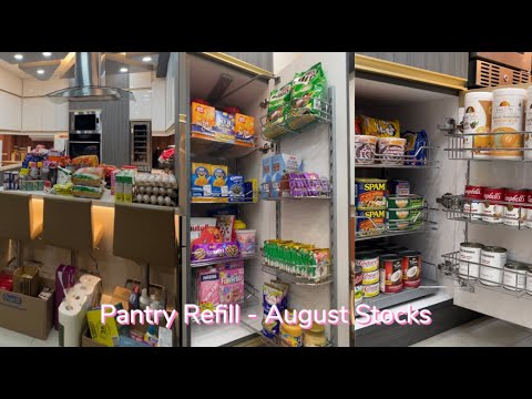 PANTRY REFILL - AUGUST STOCKS | Modern Nanay