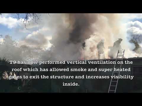 Lifting & Leaning Of The Fire Room After Vertical Ventilation