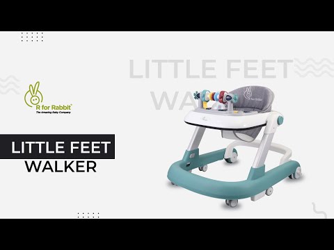 R for Rabbit Little Feet Convertible Baby Walker