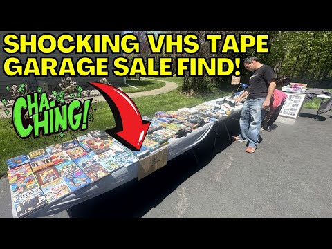 Der Fund einer VHS-Kassette beim Flohmarkt, der die Welt schockierte!