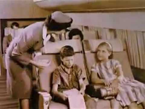 1961 United Airlines "An Airplane Trip by Jet" Douglas DC-8 Promo film