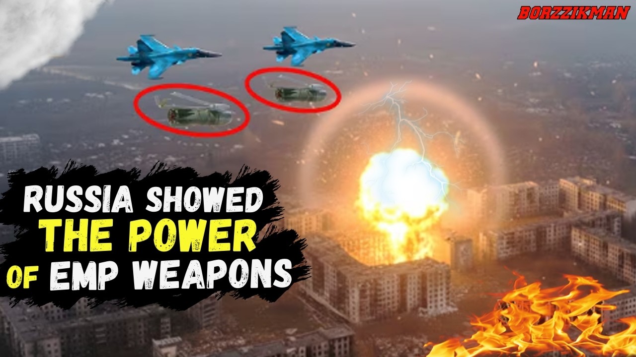 NATO was stunned by what it saw: Russia published a video of the use of its EMP weapons in Ukraine