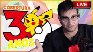 🔴 Revelação AO VIVO da coleção de 30 anos de Pokémon TCG!