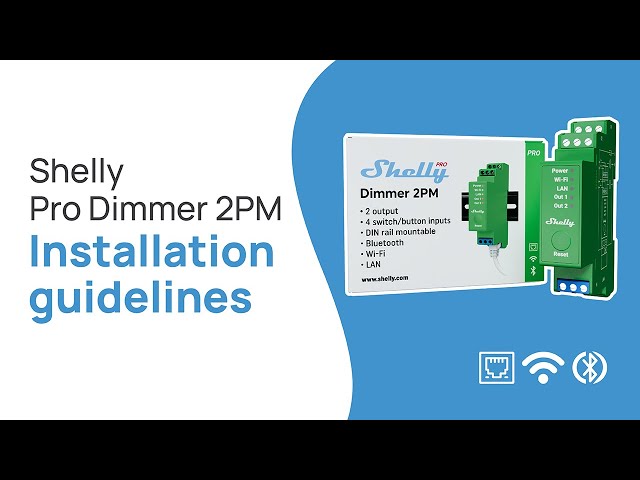 shelly Dimmer shelly pro dimmer 2pm