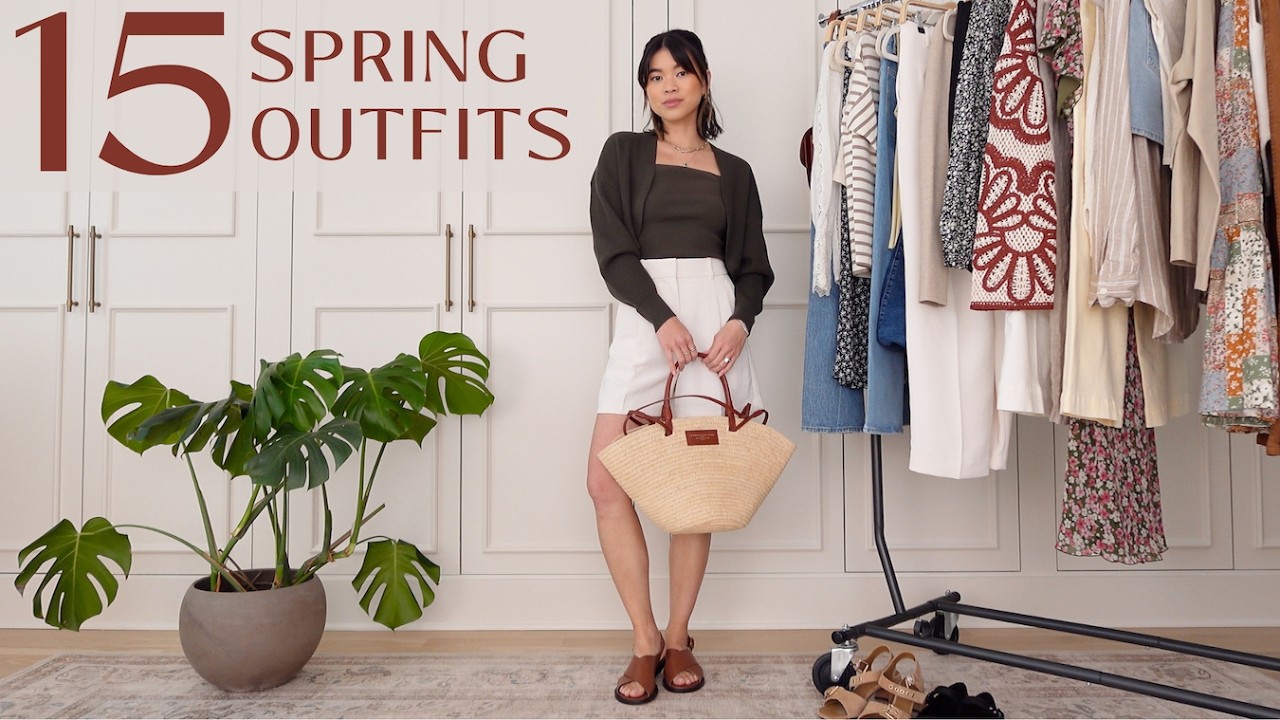 SPRING LOOKBOOK | 15 Cute and Comfy Spring Outfit Ideas Anyone Can Wear! Everyday Spring Outfits