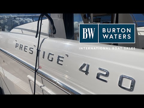 PRESTIGE 420 at the Southampton Boat Show 2022 Walkthrough