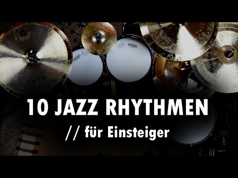 10 EINFACHE JAZZ GROOVES für Schlagzeuger