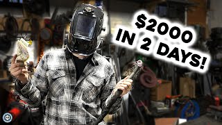 Making Big Money Doing Small Welding Jobs! $1000+ / Day!