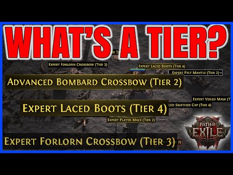 what does item TIER mean in POE2? Path of Exile 2 | POE 2