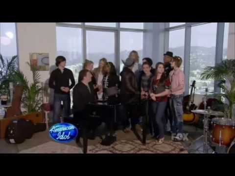 Miley Cyrus Mentors on American Idol "Top 11 Contestants"
